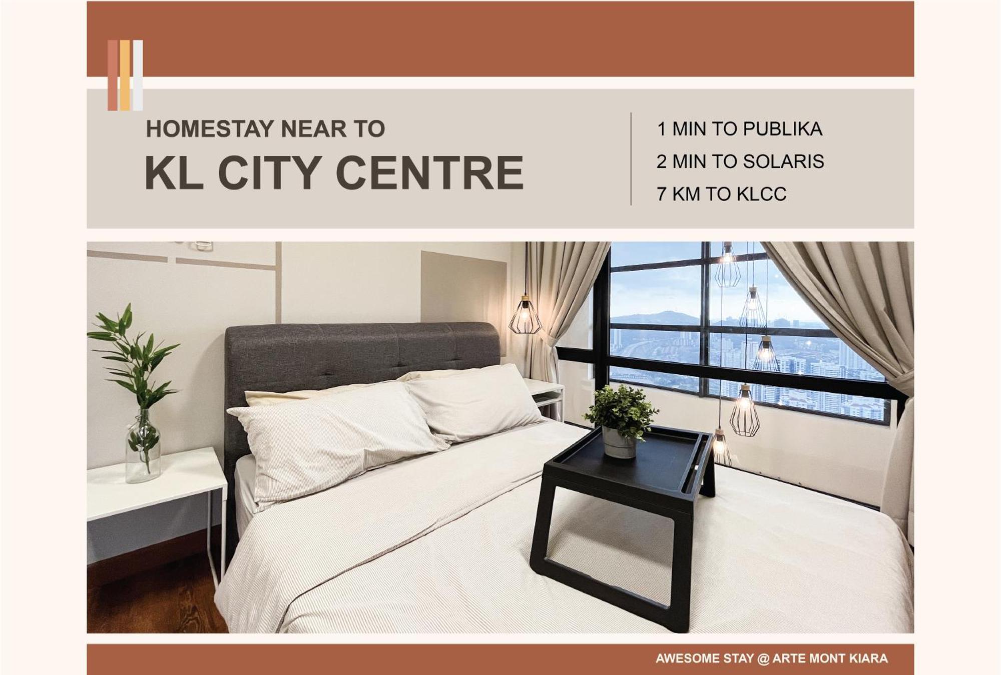 Nj Homestay At Arte Mont Kiara Kuala Lumpur Kültér fotó