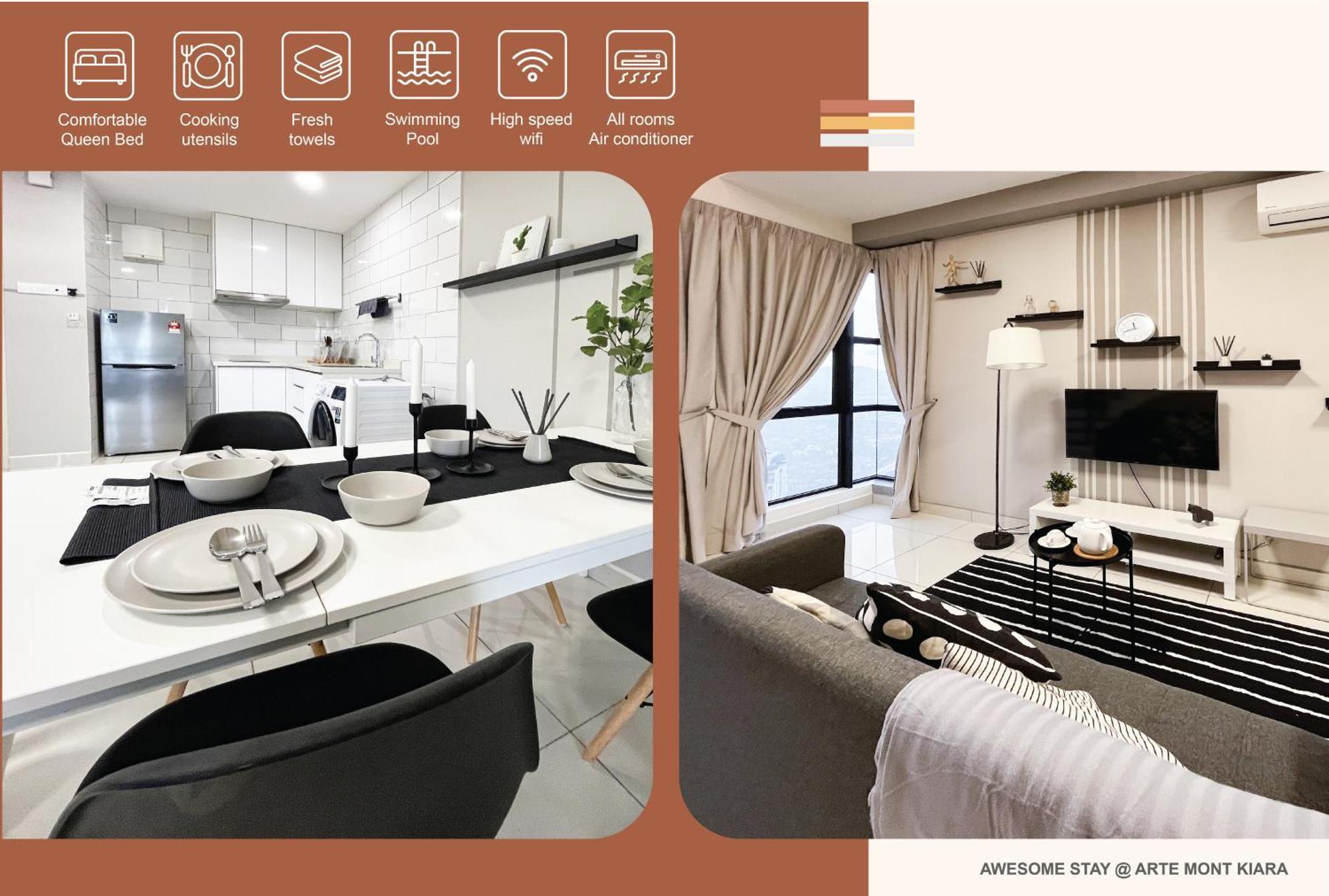 Nj Homestay At Arte Mont Kiara Kuala Lumpur Kültér fotó